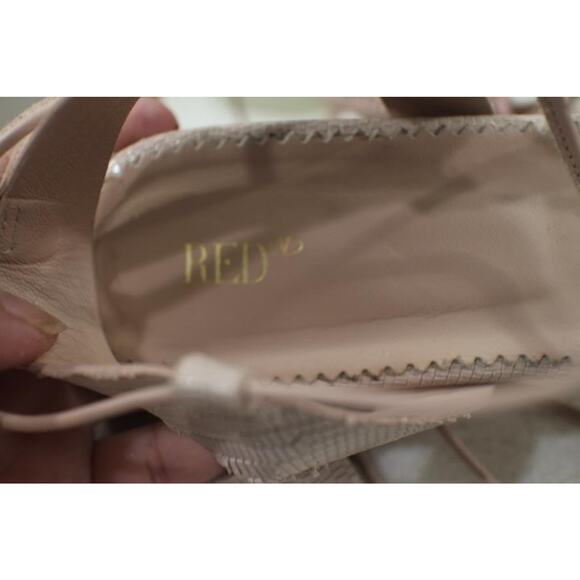 RED VALENTINO dragon Flying Up Leather Sandal size 39 US 9 (san100) - Picture 7 of 9